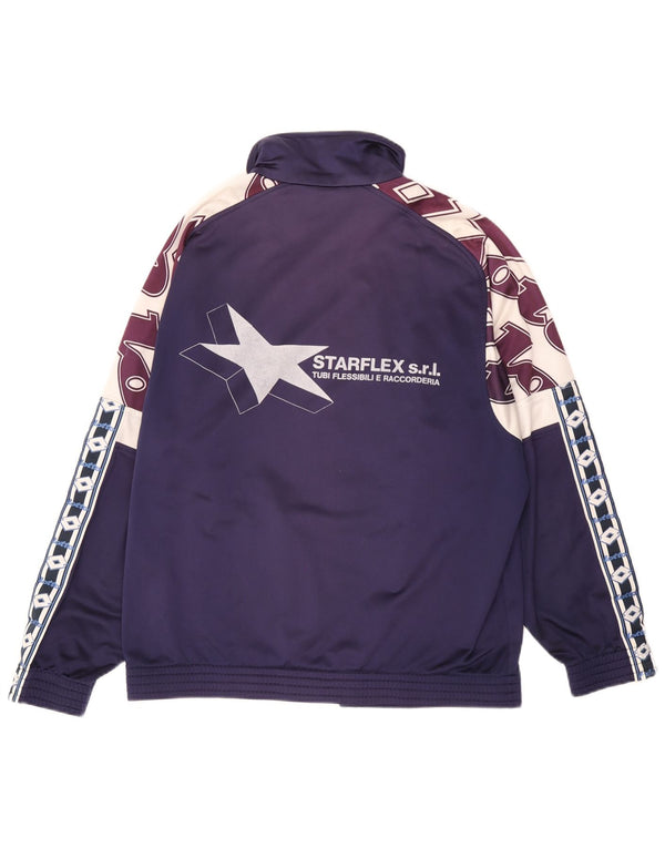 Lotto Veste de survêtement graphique pour homme UK 42/44 Large Violet Colourblock