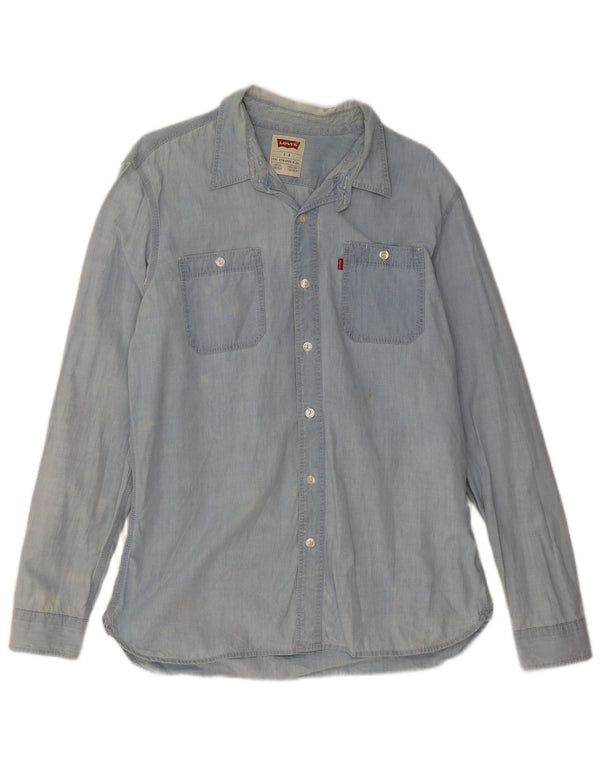 Levi's Chemise en Jean Large Homme Bleu Coton
