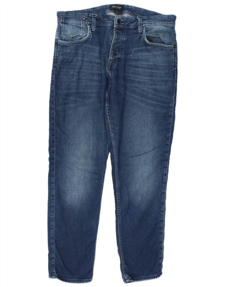 Jack & Jones Jean Slim Homme W34 L32 Bleu Coton