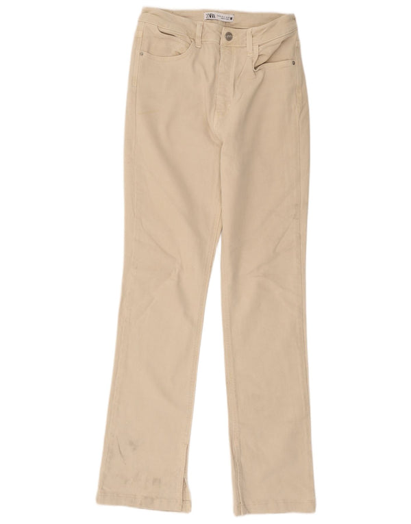Zara Jean droit femme EU 38 Small W28 L31 Beige