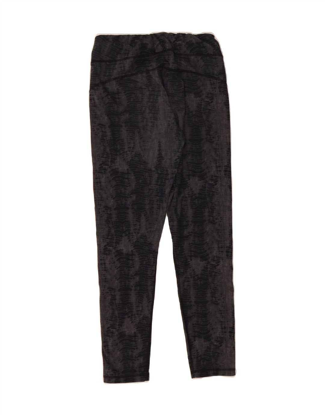 NIKE Womens Leggings UK 12 Medium Grey Colourblock Vintage Nike and Second-Hand Nike from Messina Hembry 