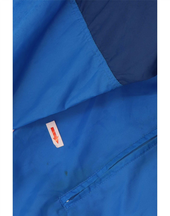 Sporting Club Veste de Pluie à Capuche pour Homme UK 36 Petit Bleu Colorblock