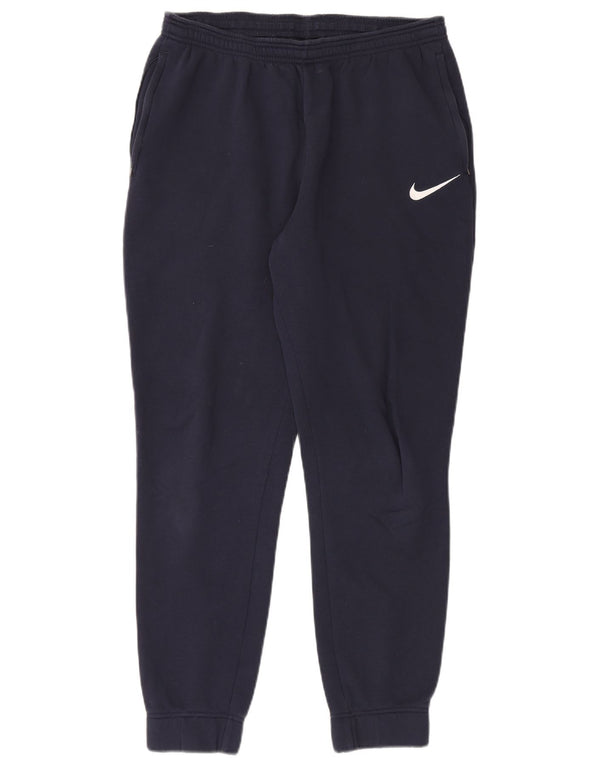 Nike Pantalon de survêtement pour homme en coton bleu marine Taille L