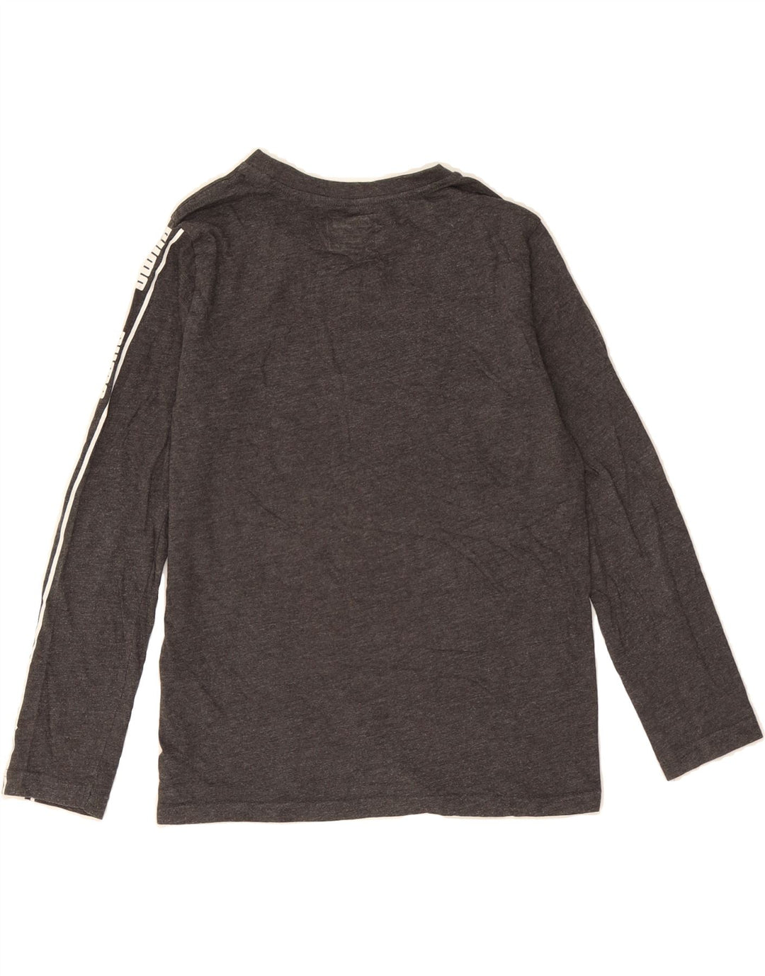 PUMA Boys Graphic Top Long Sleeve 10-11 Years Medium  Grey Cotton Vintage Puma and Second-Hand Puma from Messina Hembry 