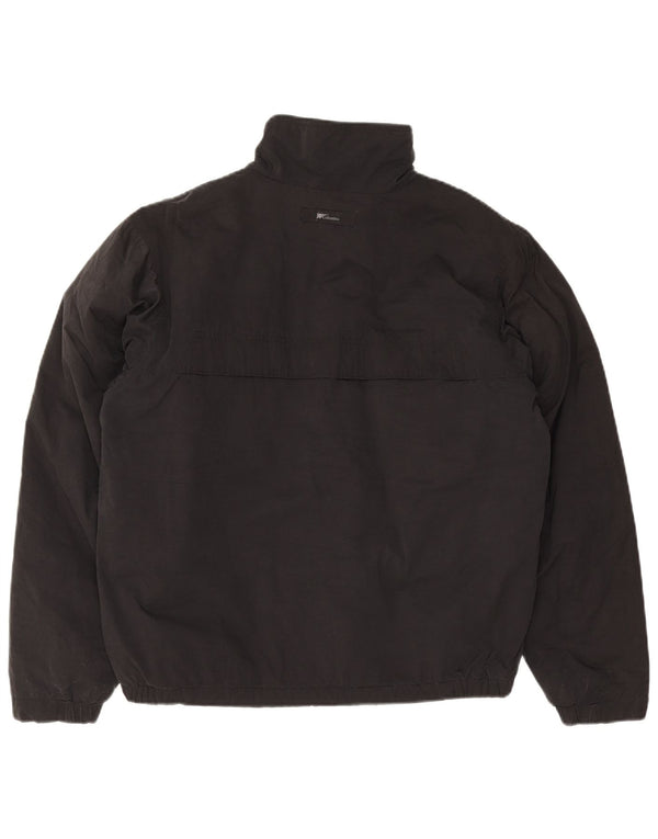 Columbia Veste coupe-vent pour homme UK 38 Medium Noir Coton