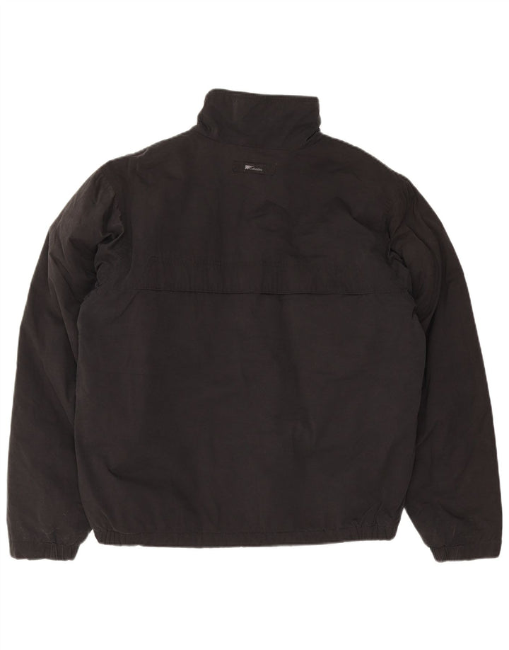 Columbia Veste coupe-vent pour homme UK 38 Medium Noir Coton