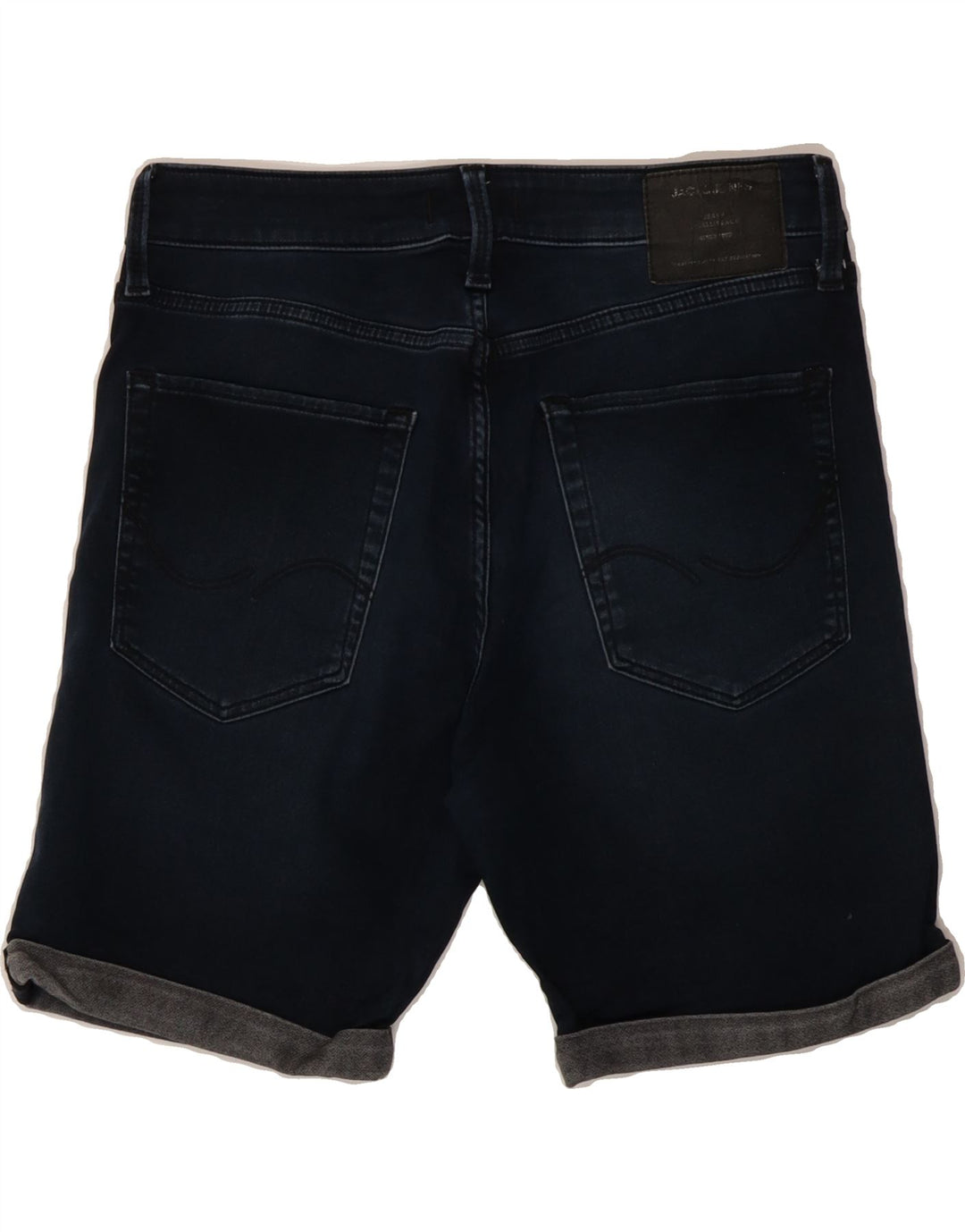 JACK & JONES Mens Regular Fit Denim Shorts Medium W34  Blue Cotton Vintage Jack & Jones and Second-Hand Jack & Jones from Messina Hembry 