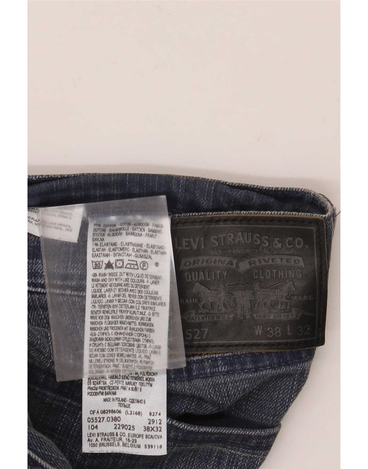 Levi's Jean 527 Bootcut Homme Bleu W38 L32 Coton