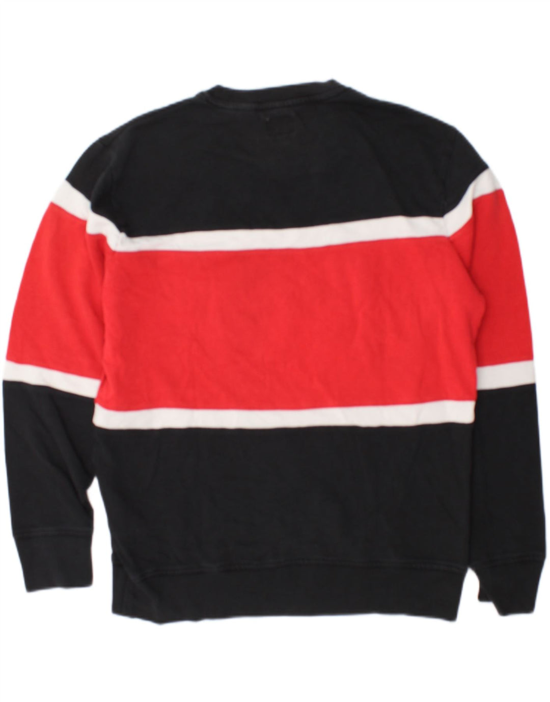 Levi's Sweatshirt Graphic Sweatshirt Jumper Homme Noir Moyen Colorblock Coton
