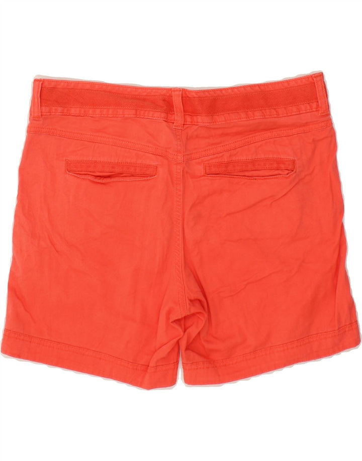 ATHLETA Womens Casual Shorts US 10 Large W34 Orange Cotton Vintage Athleta and Second-Hand Athleta from Messina Hembry 