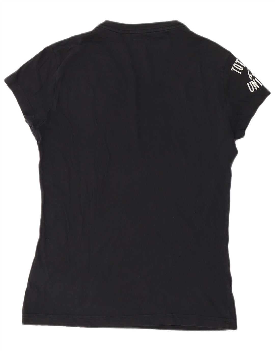 Armani Jeans T-Shirt Graphique Homme Bleu Marine Moyen Coton