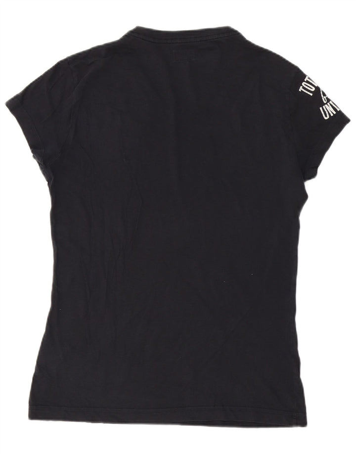 Armani Jeans T-Shirt Graphique Homme Bleu Marine Moyen Coton