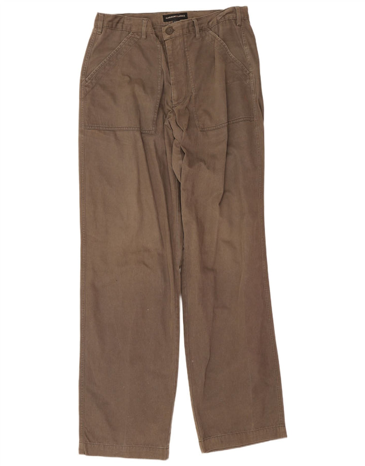 Marlboro Classics Pantalon cargo régulier pour homme W34 L34 Marron