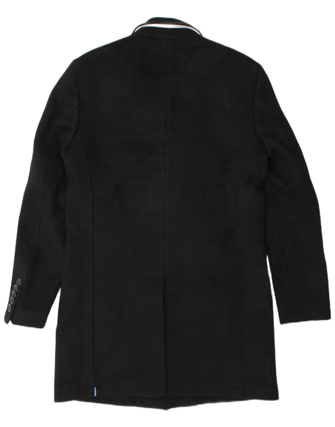 SUPERDRY Manteau Homme UK 40 Large Laine Noire