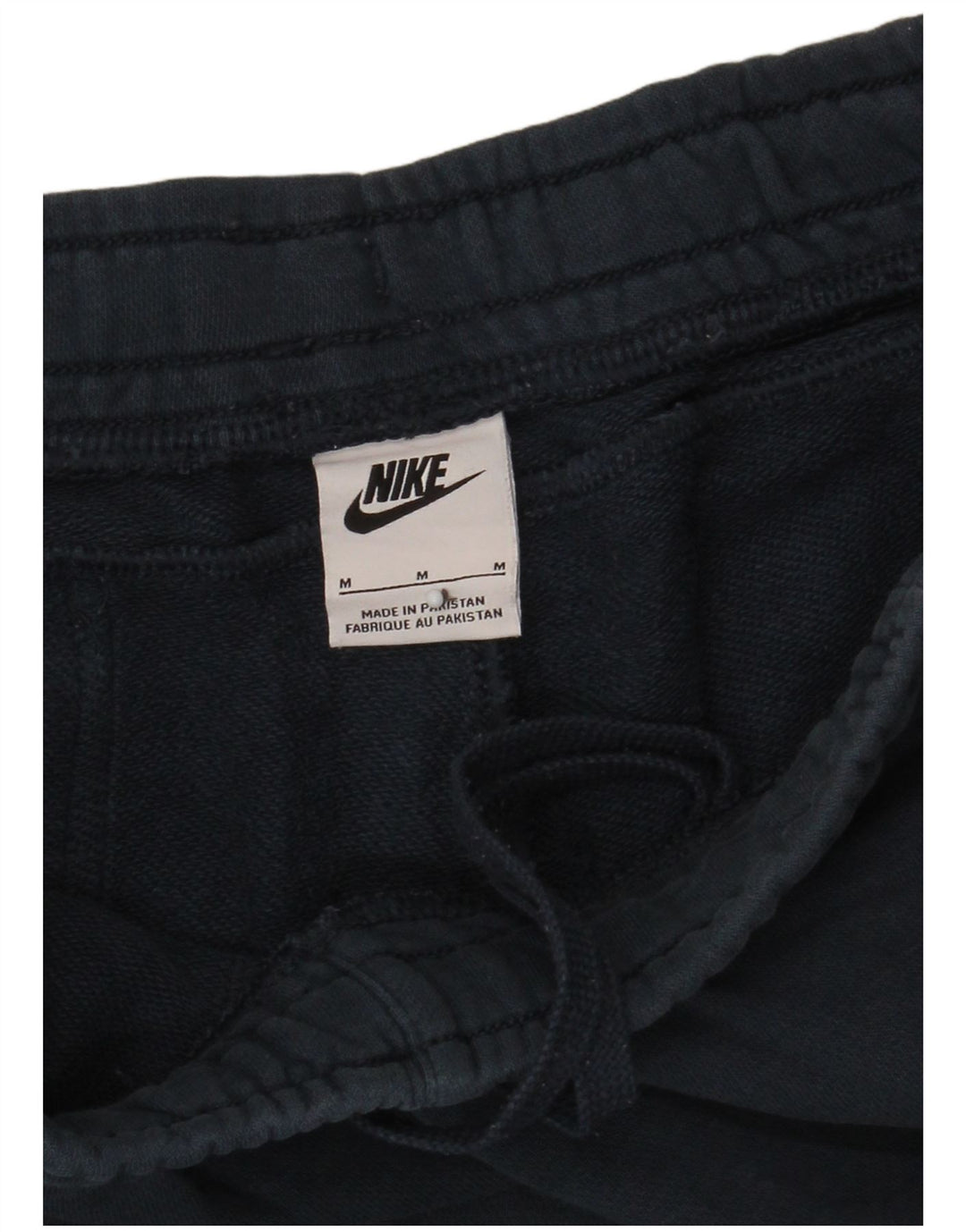 Nike Short de sport graphique en coton bleu marine moyen pour homme
