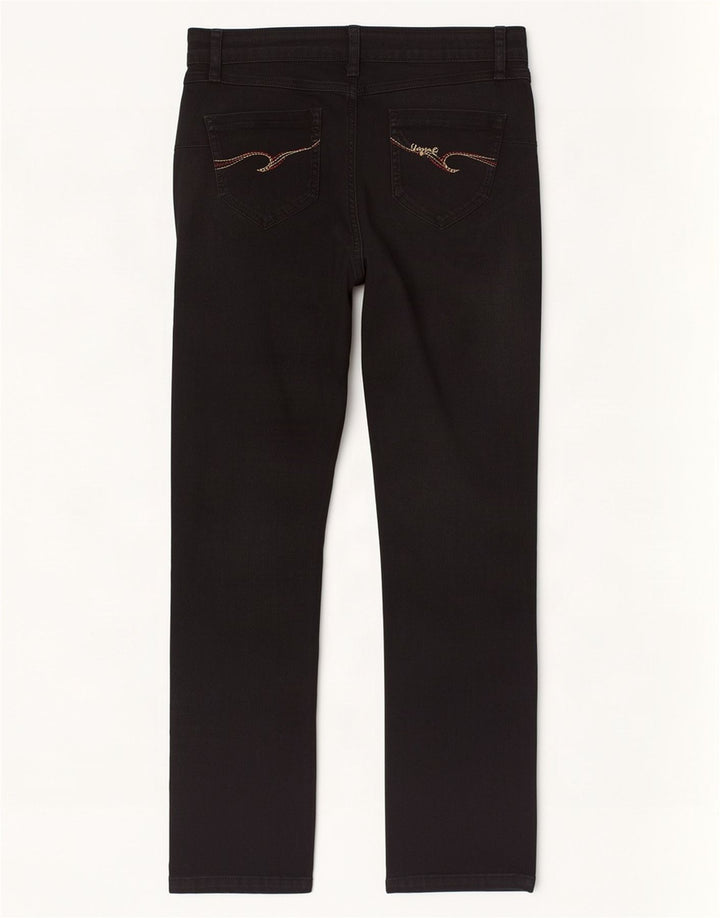 Desigual Jean skinny W32 L32 pied-de-poule noir femme