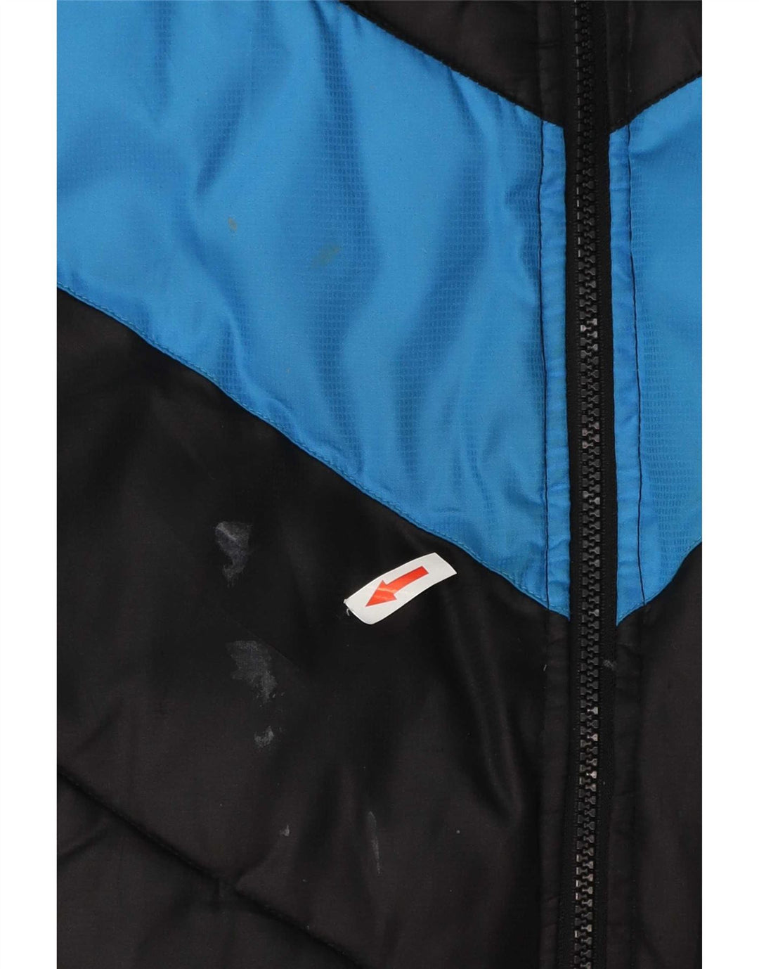 Hummel Veste matelassée pour homme UK 38 Medium Noir Colorblock Polyester