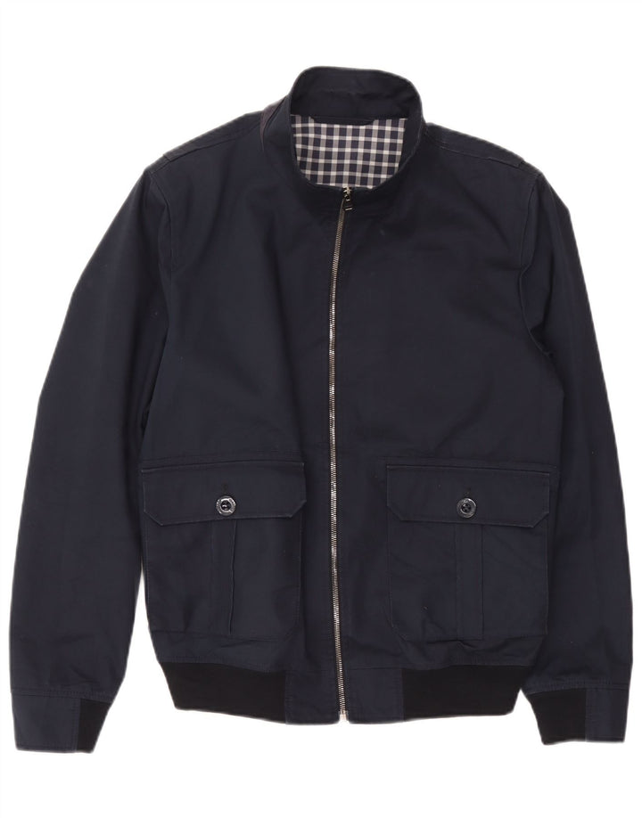 Mabrun Veste Bomber Homme UK 38 Bleu Marine Moyen