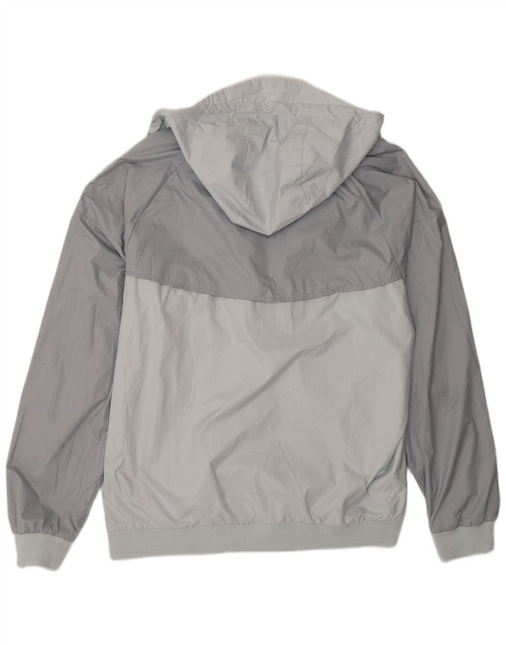 Nike Veste de survêtement à capuche pour homme XL Gris Colorblock Polyester