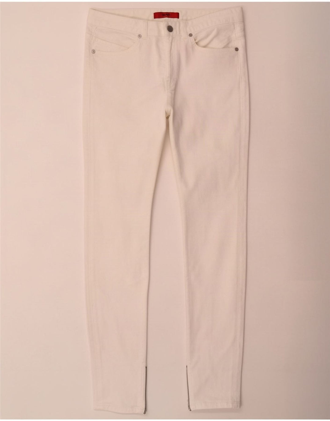 Hugo Boss Jean Slim Femme W28 L32 Coton Blanc