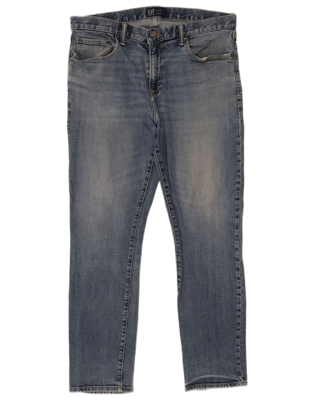 Gap Jean Skinny Homme W34 L30 Bleu Coton