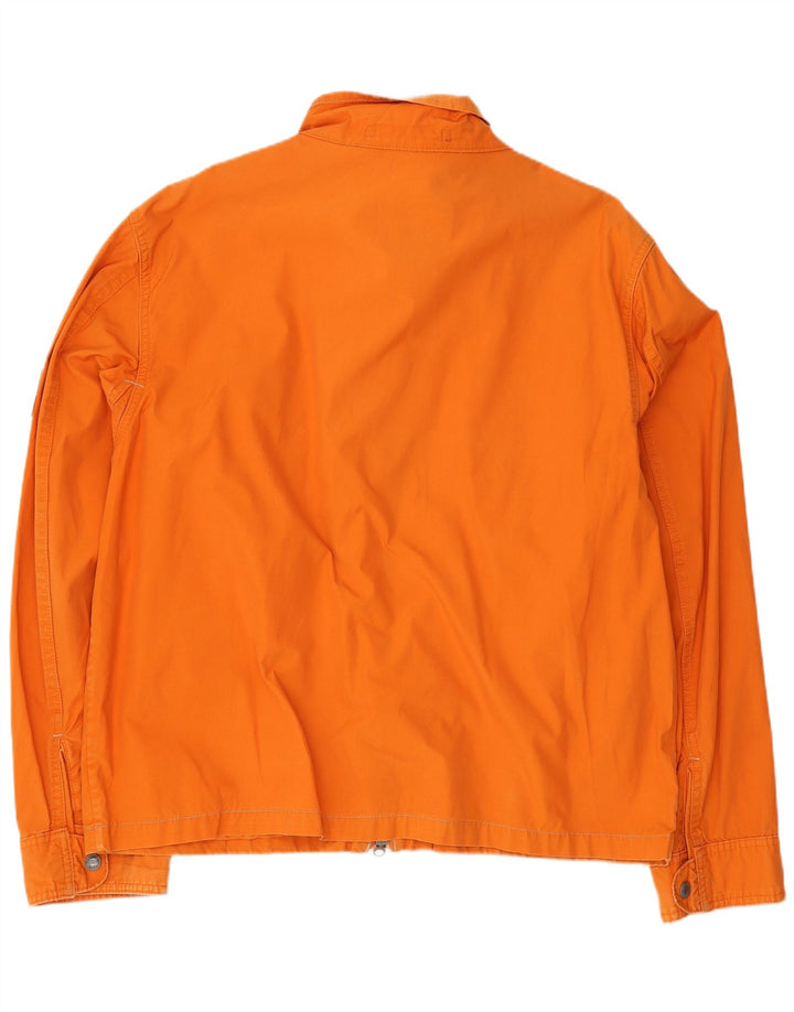 Timberland Veste Bomber Homme UK 40 Grand Coton Orange