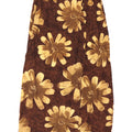 vintage Femme Wrap Maxi Jupe Moyenne W30 Marron Floral Viscose