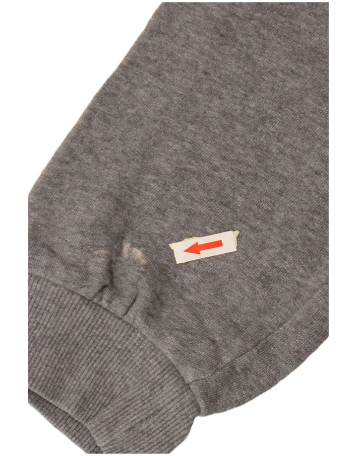 BENETTON Pantalon de Survêtement Garçon Joggers 13-14 Ans 3XL Gris Coton