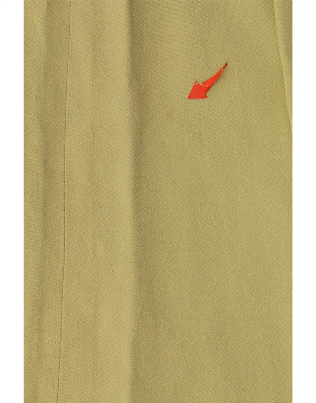 VALENTINO Jupe droite pour femme UK 14 Medium W30 Jaune