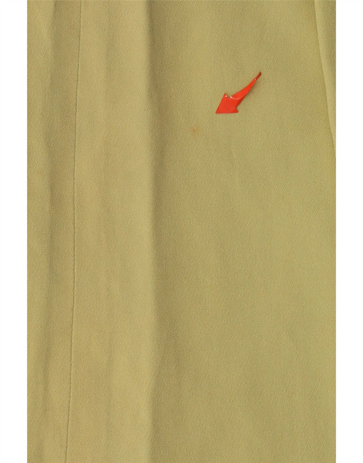 VALENTINO Jupe droite pour femme UK 14 Medium W30 Jaune