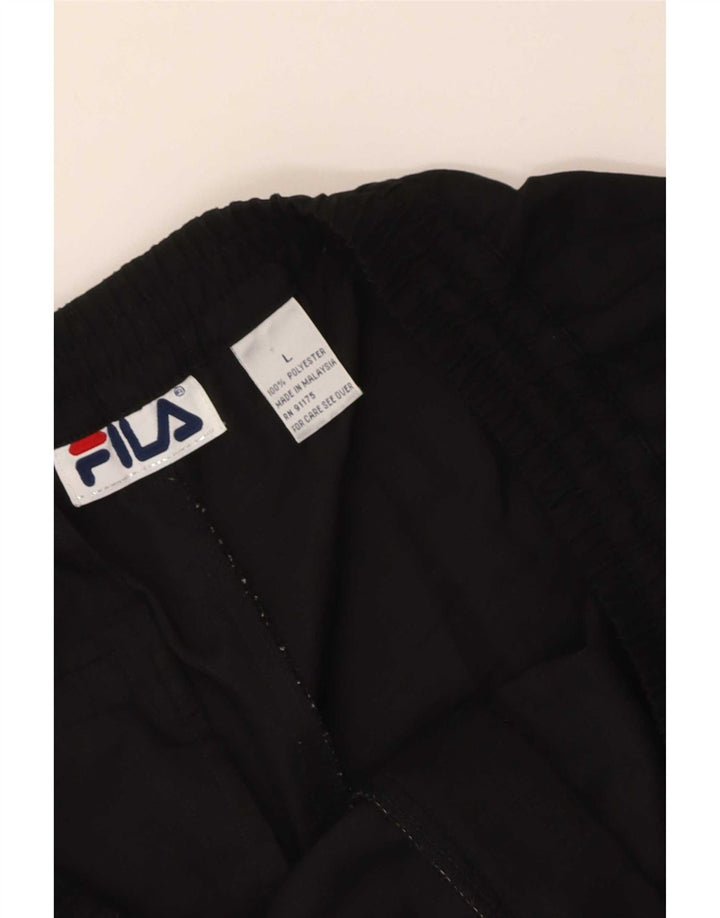 Fila Short Chino Homme Large W32 Noir Polyester