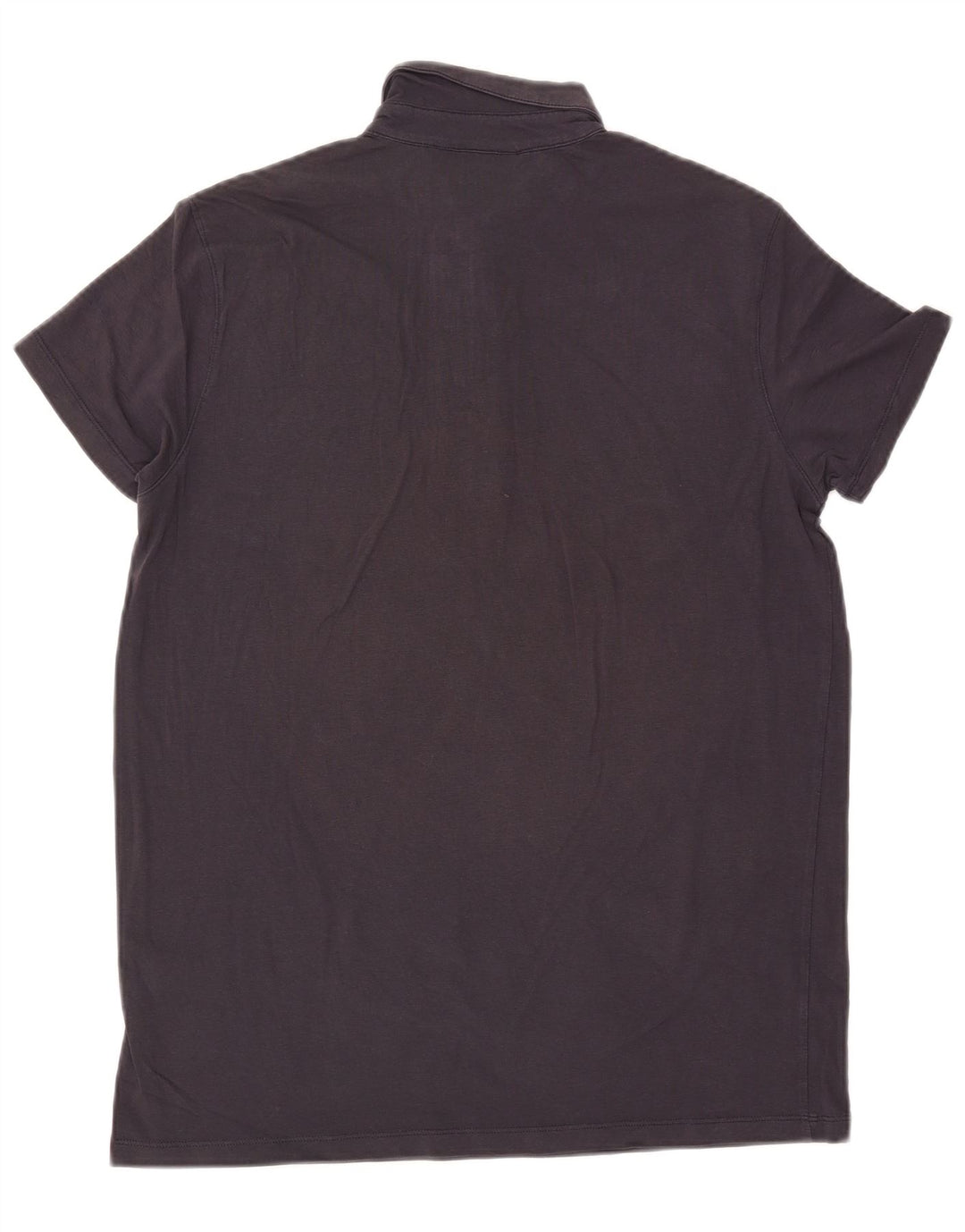 TRUSSARDI JEANS Polo Homme Large Bleu Marine Coton