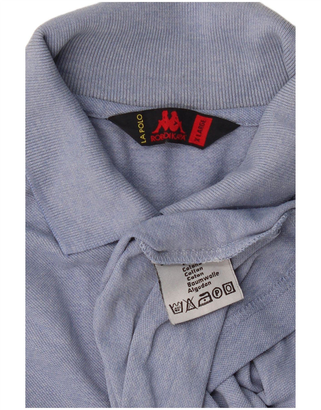 Kappa Polo Homme XL Bleu Coton