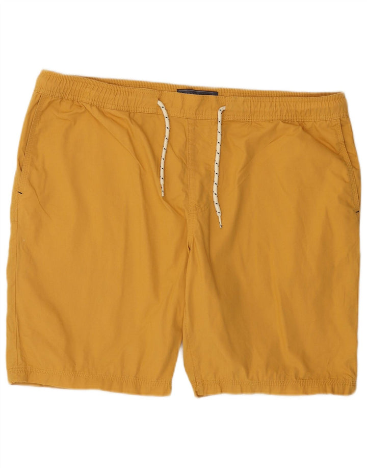 Angelo Litrico Short Homme XL W40 Jaune Coton