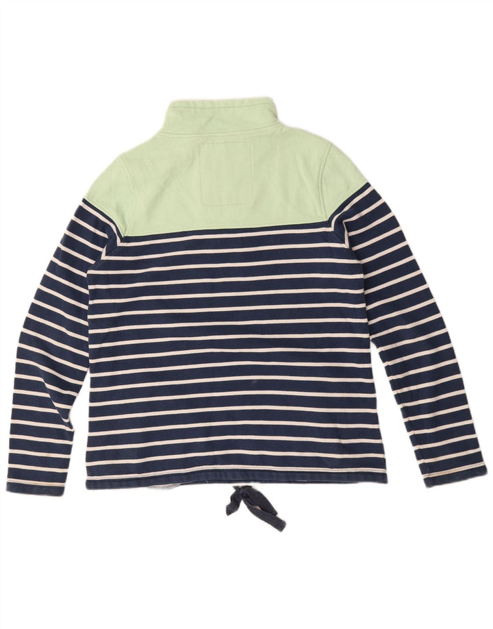 Animal Sweat-shirt surdimensionné pour femme UK 10 Petit bleu marine rayé