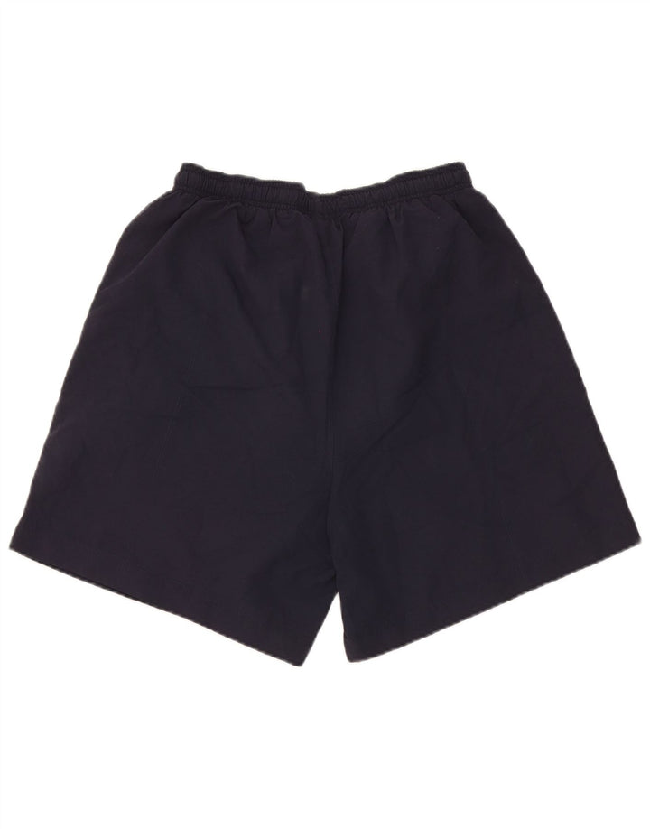 Reebok Short de Sport Homme Bleu Marine Moyen