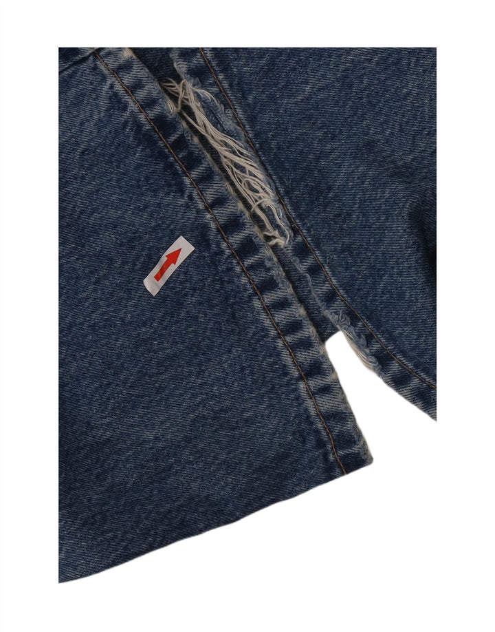 Topshop Jean Bootcut Femme W32 L32 Bleu Coton