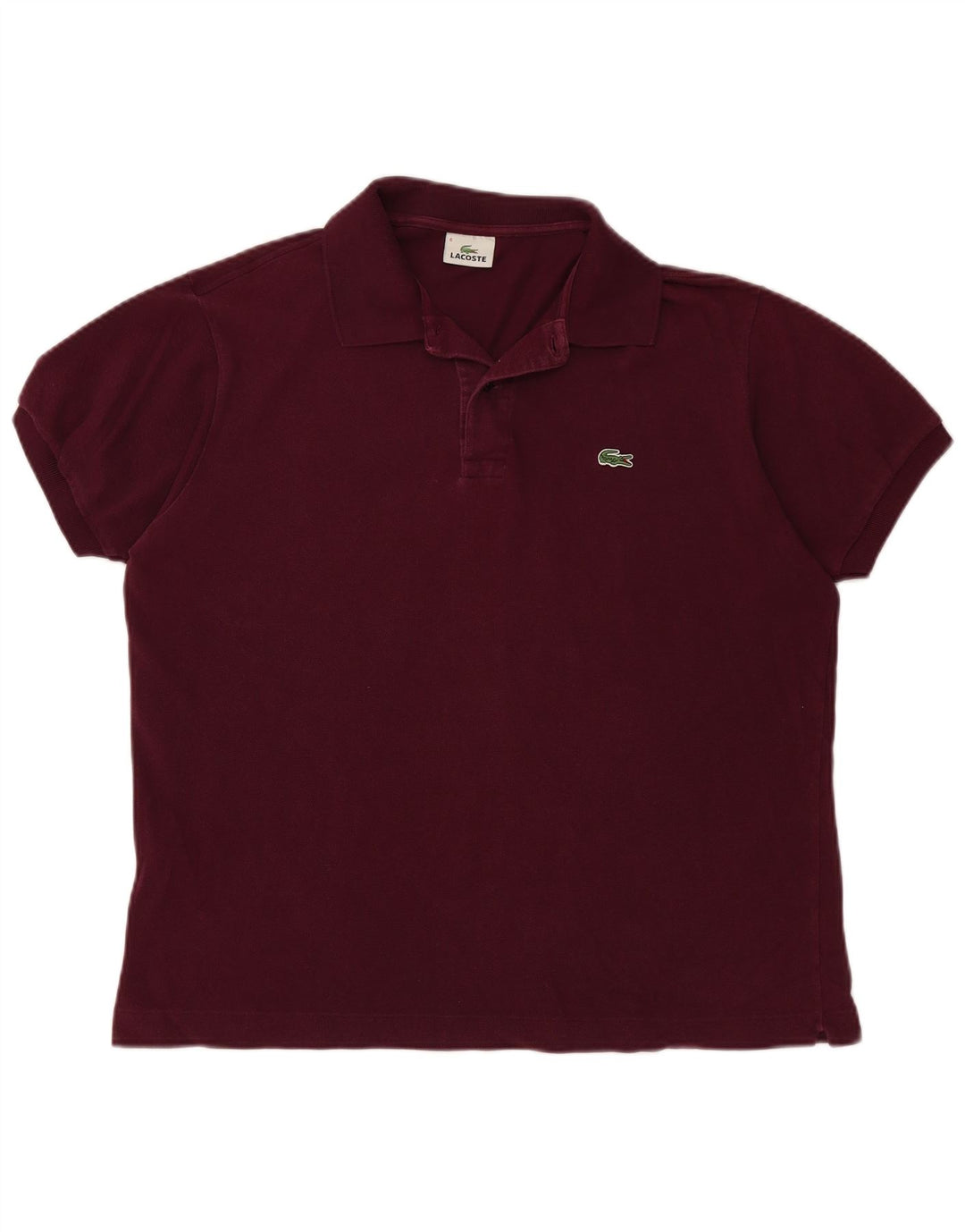LACOSTE Polo Homme Taille 6 XL Coton Marron