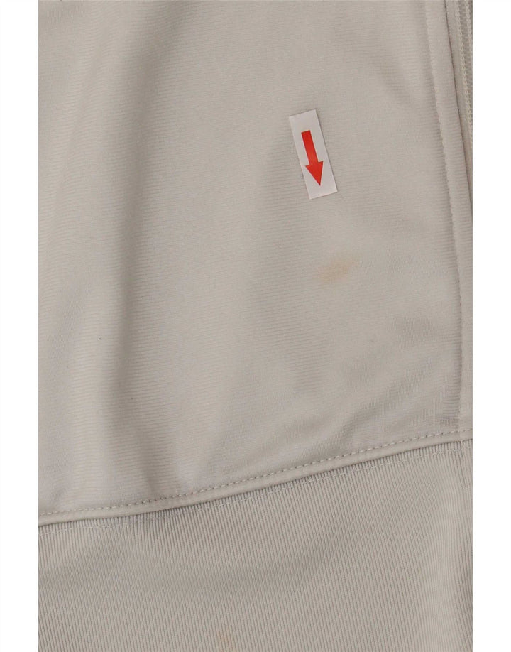 Nike Veste de survêtement pour femme UK 18 XL Blanc Colorblock Polyester
