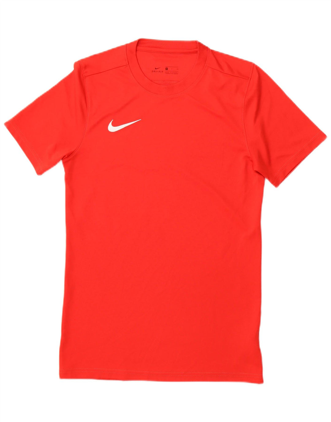 NIKE Hommes Dri Fit T-Shirt Haut Petit Rouge Polyester