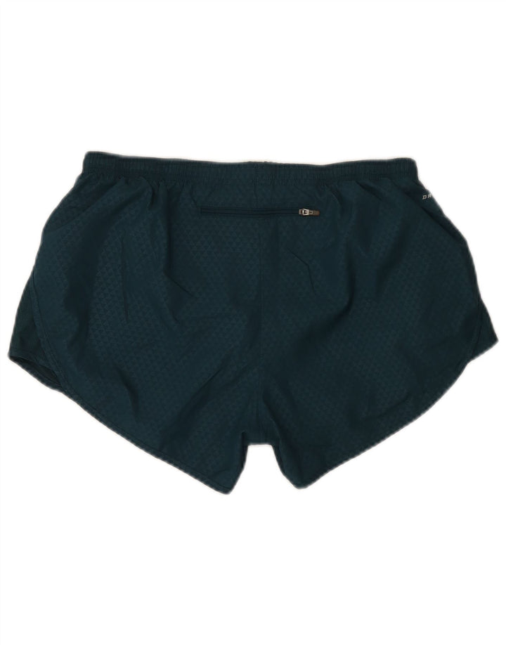 Nike Short de sport pour femme UK 14 Polyester à pois vert moyen