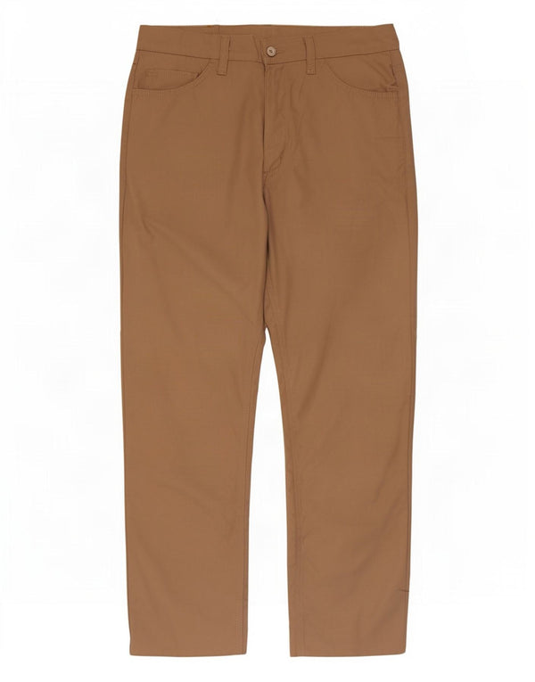 Carrera Pantalon décontracté droit pour homme W34 L28 Marron Coton