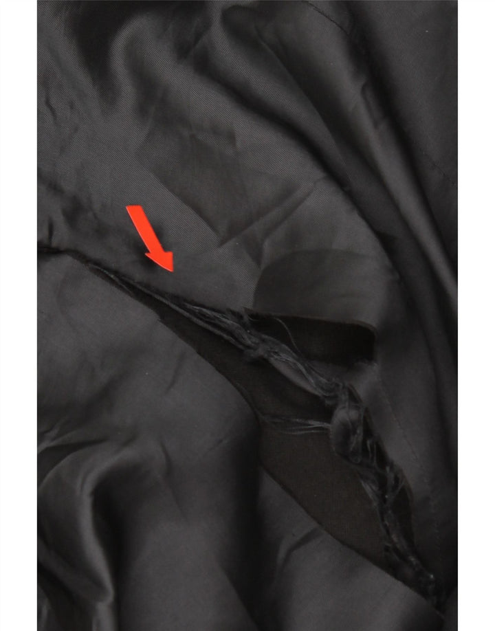 Hugo Boss Pardessus pour homme EU 50 Grand coton noir
