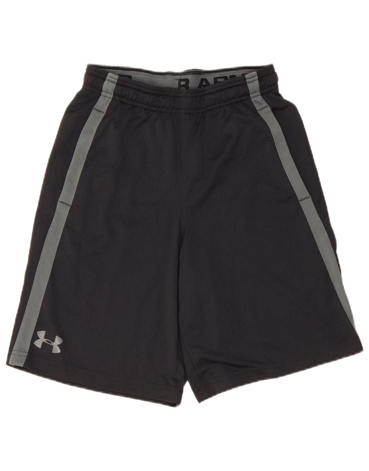 UNDER ARMOUR Short de Sport Heat Gear Homme Petit Noir Colorblock
