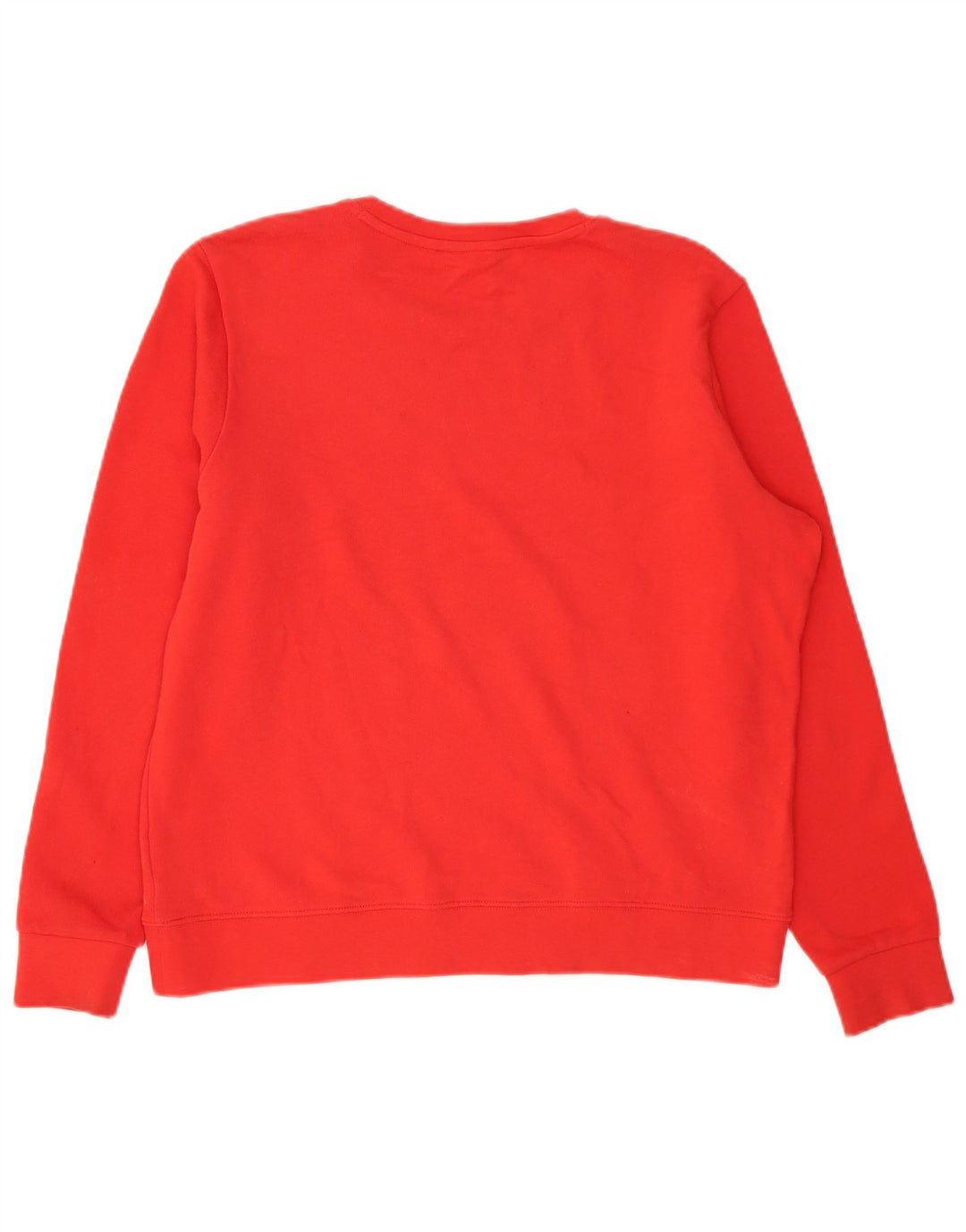 Wrangler Sweat-shirt pour homme en coton rouge Taille L