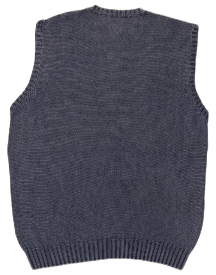 Kappa Homme Débardeur XL Bleu Coton