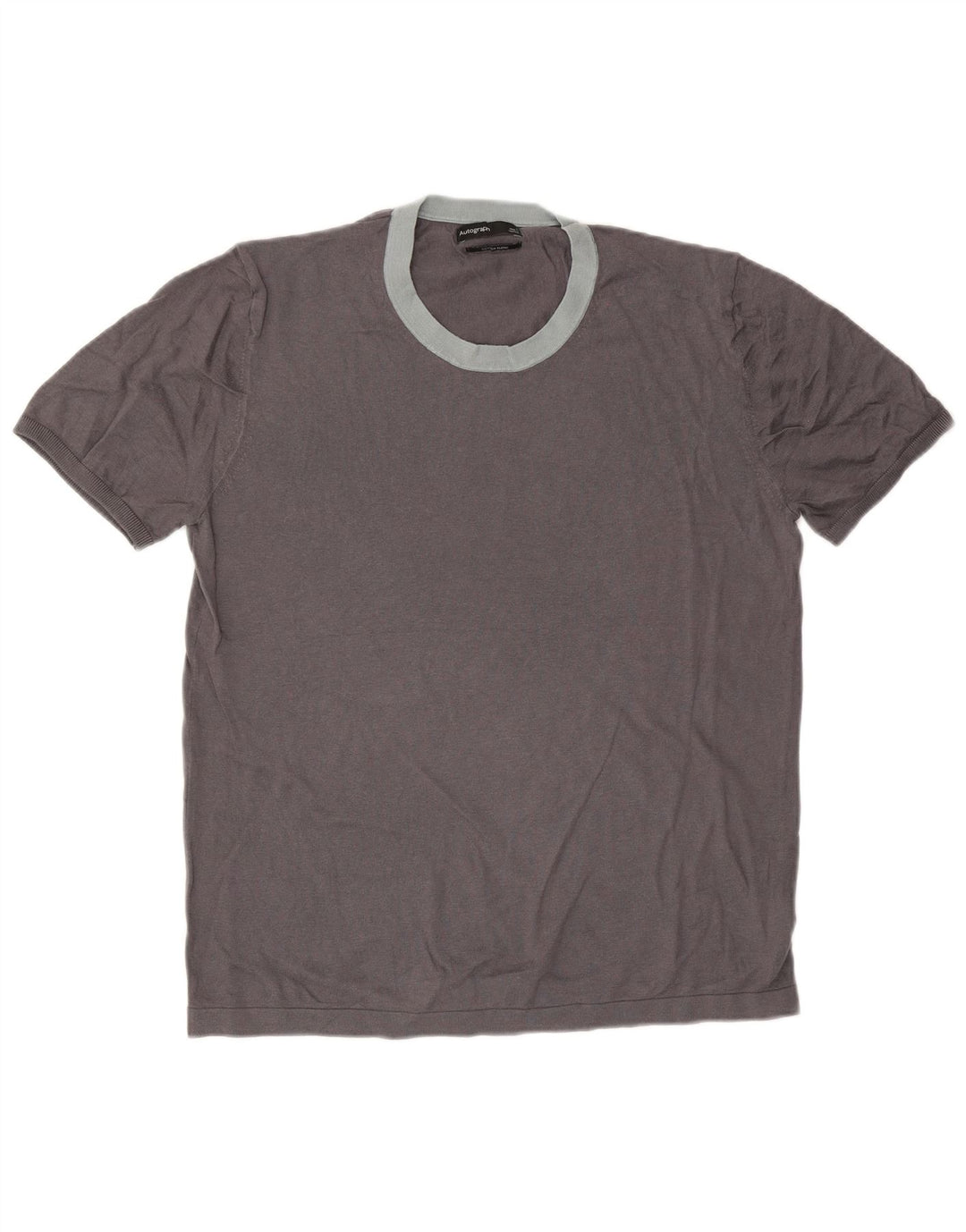 Marks & Spencer T-shirt autographe pour homme en coton gris moyen