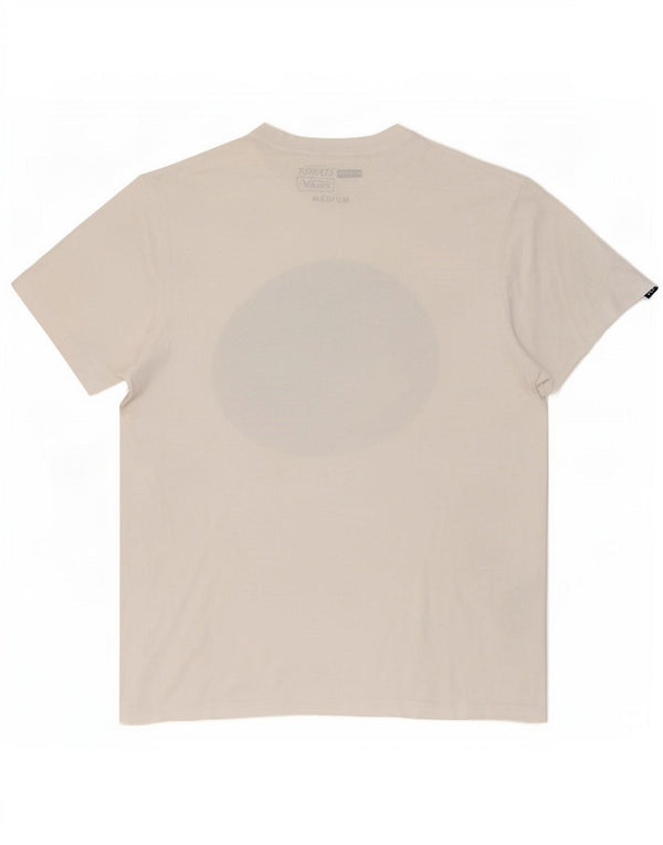 Vans T-shirt graphique pour homme en coton blanc moyen