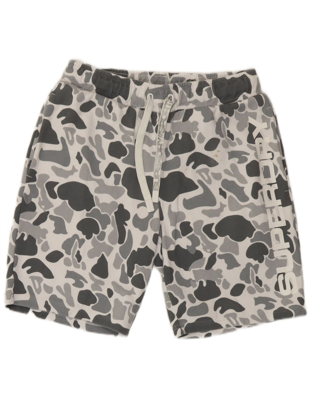 Superdry Short Graphic Sport Homme Gris Moyen Camouflage Coton