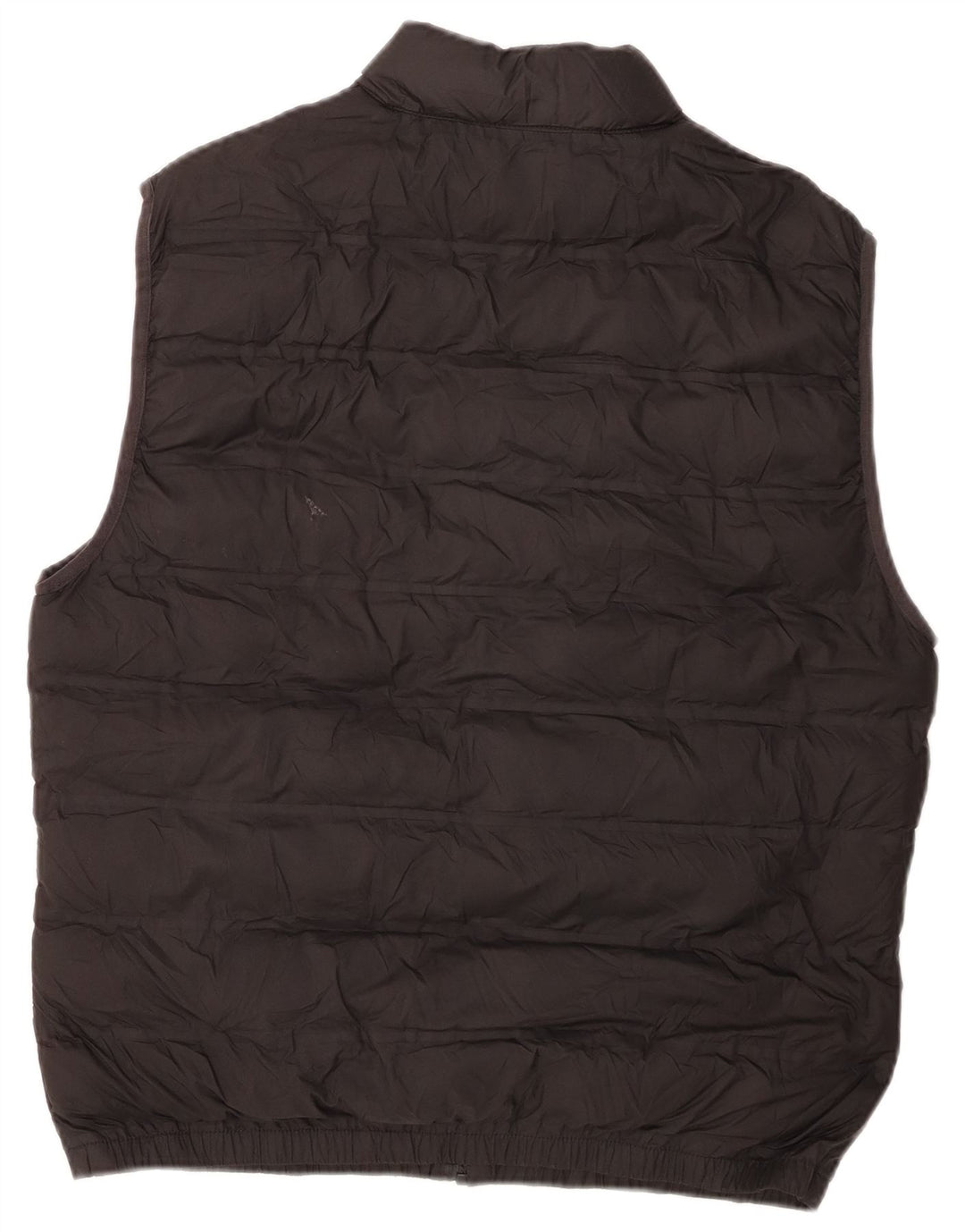 Zara Femme Gilet Rembourré UK 16 Large Noir Polyester